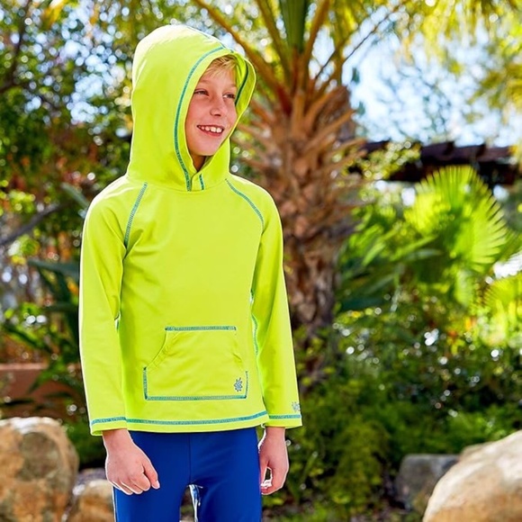 UV Skinz Boys’ Pullover Hoodie, UPF 50+ Sun Protection – Boys Size 5 - Picture 2 of 5